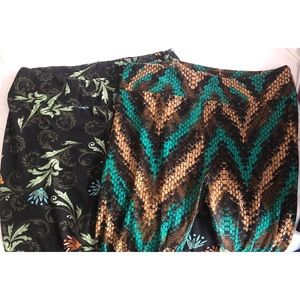 2 Lularoe Tall & Curvy leggings